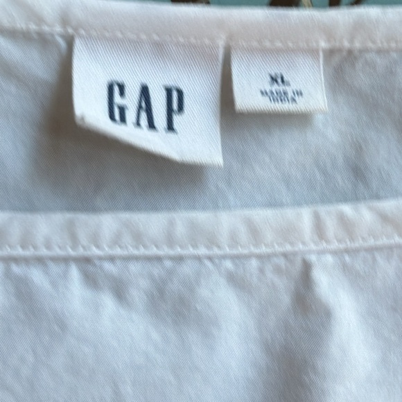 GAP EMBROIDERED PEASANT TOP SZ:XL - Picture 7 of 8
